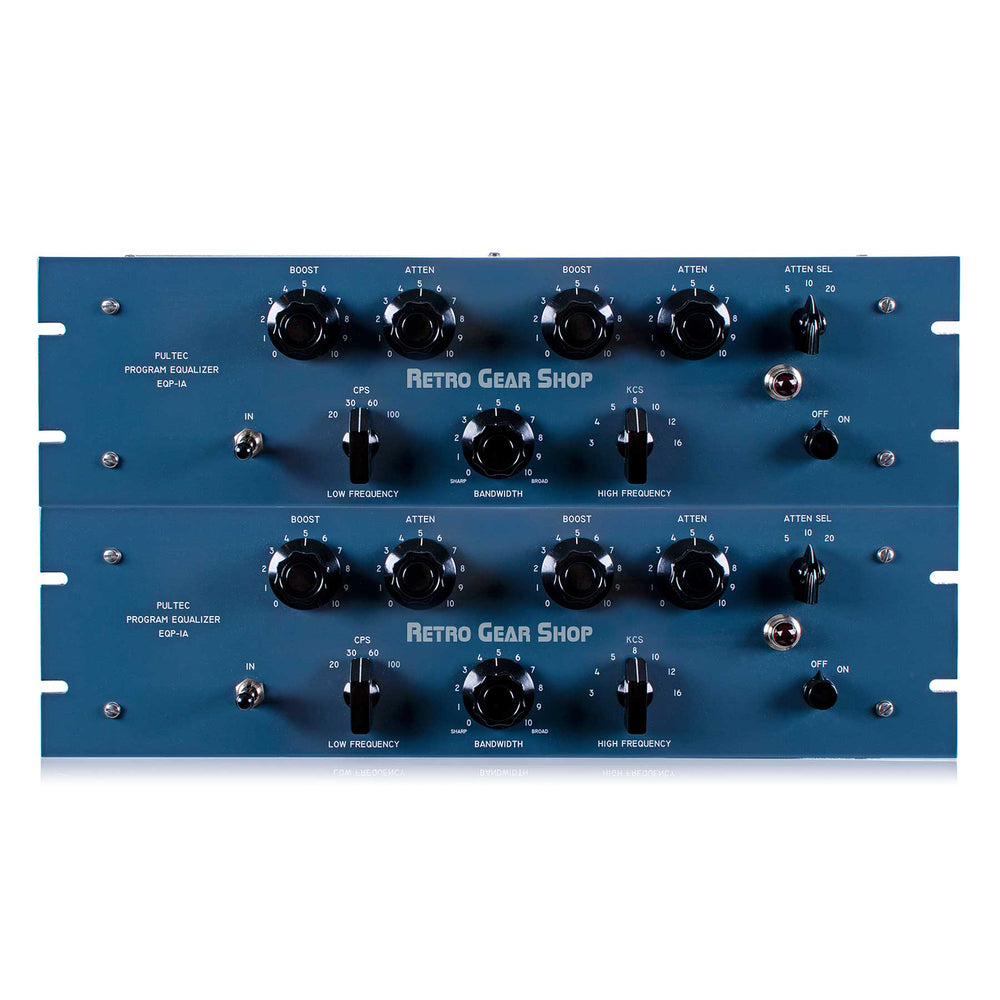 Pultec EQP-1A Sequential Stereo Pair 230v