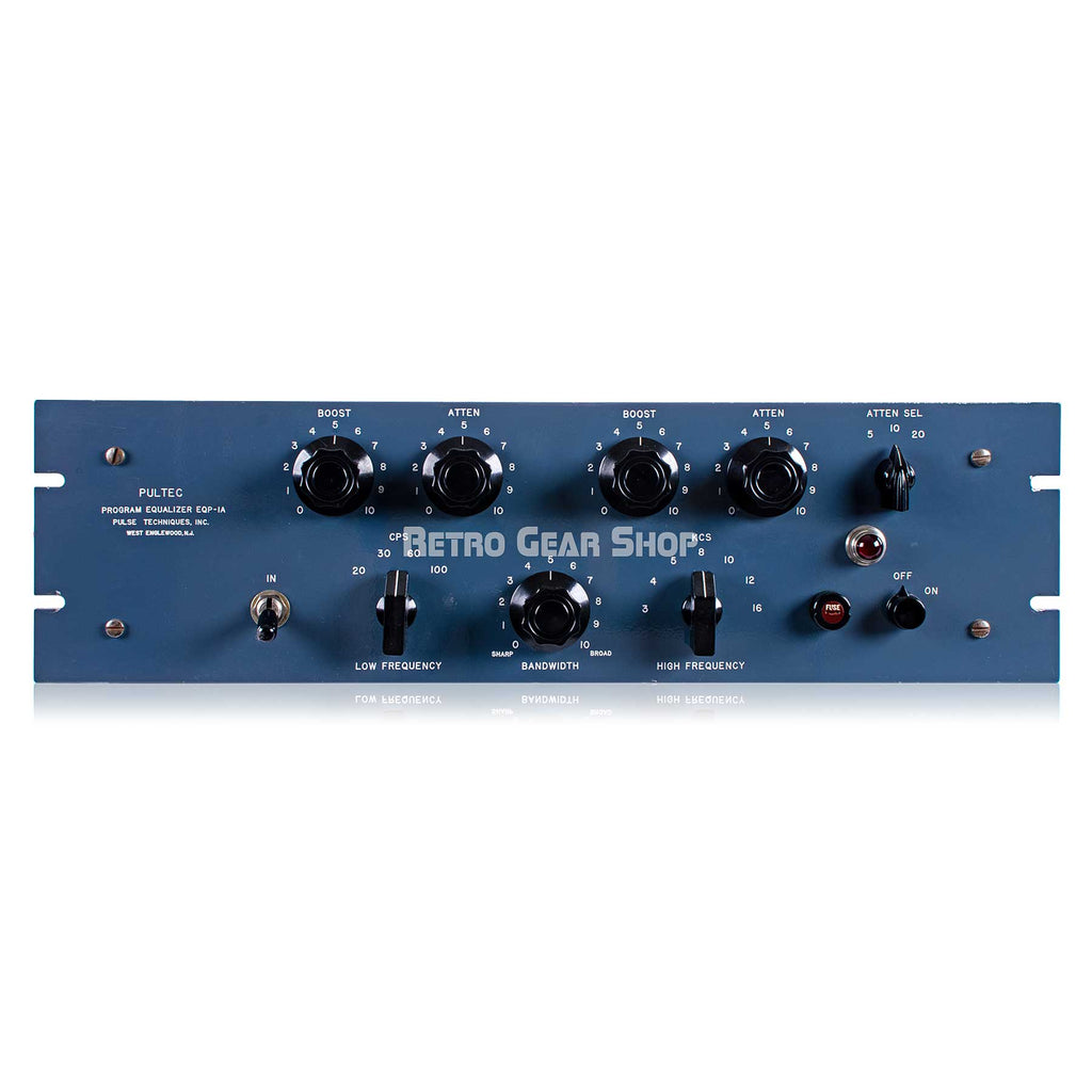 Pultec EQP-1A Vintage Serviced #3093 Rare Tube Analog EQ Equalizer Pulse Techniques Inc