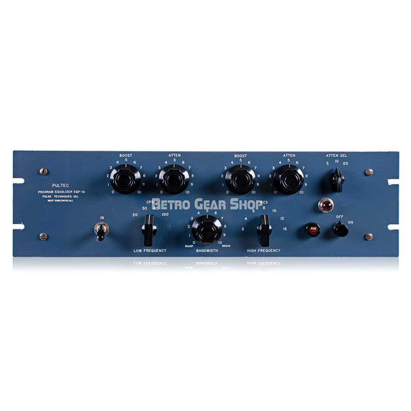 Pultec EQP-1A Vintage Serviced #3093 Rare Tube Analog EQ Equalizer Pulse Techniques Inc