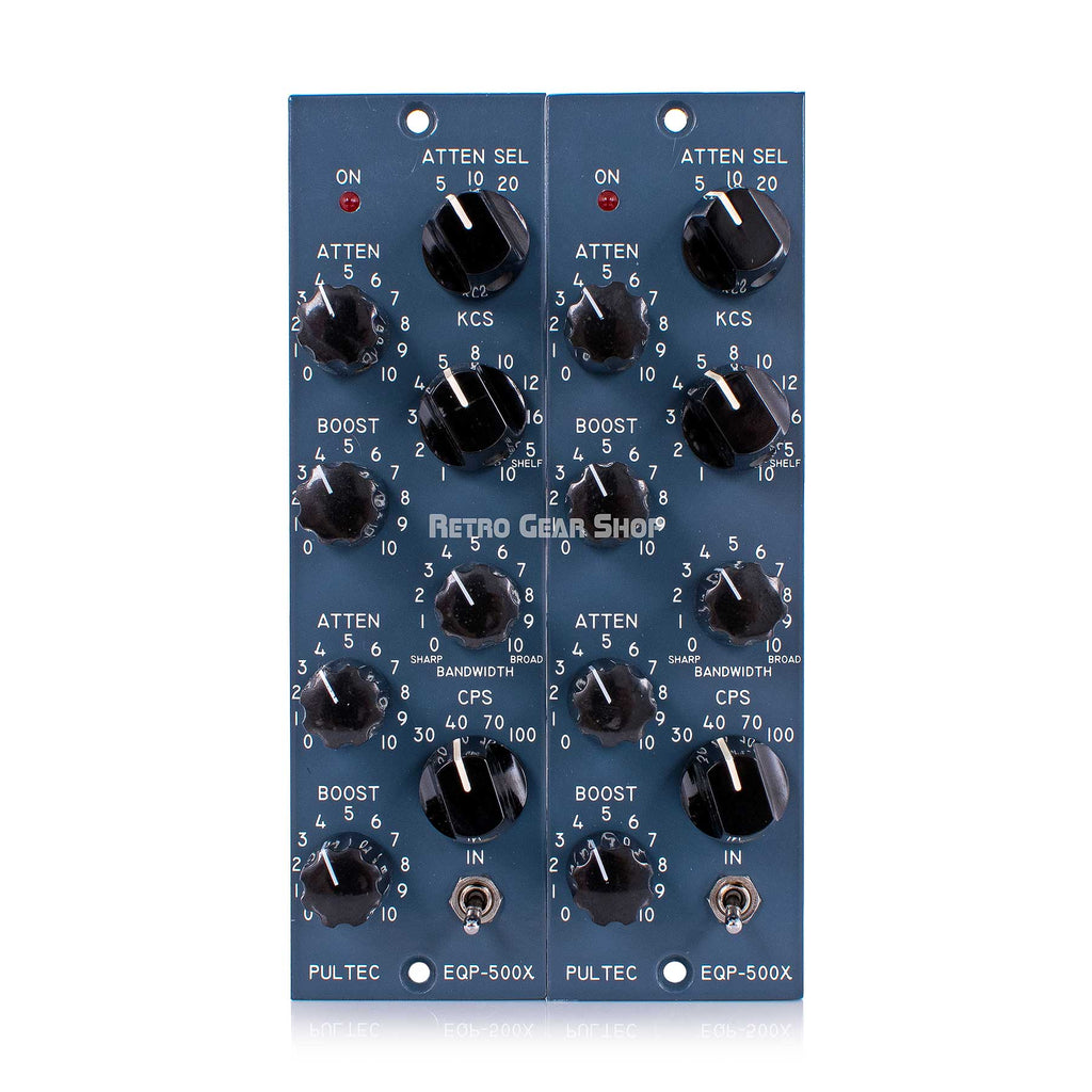 Pultec EQP 500X 500 Series Program Equalizer Sequential Pair EQ