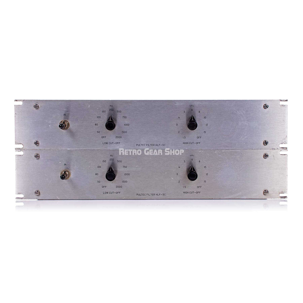 Pultec Filter HLF-3C Equalizer Pair Vintage Rare EQ HLF3C
