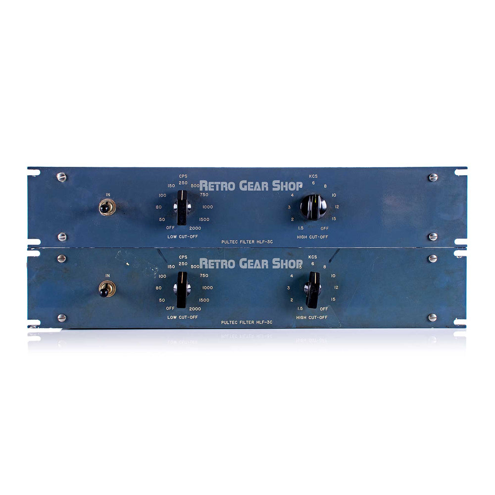 Pultec HLF-3C Vintage Sequential Stereo Pair