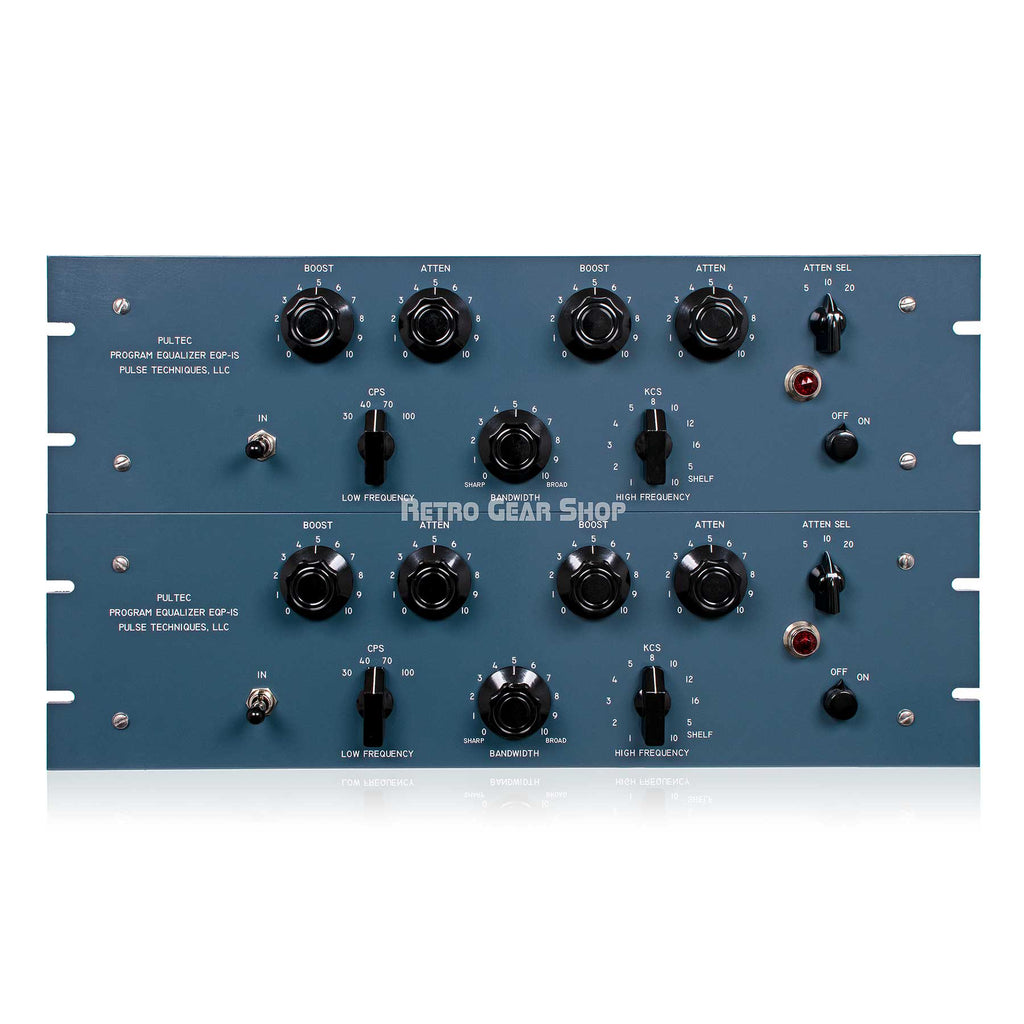 Pulse Techniques Pultec EQP-1S Tube Program Equalizer New Pair