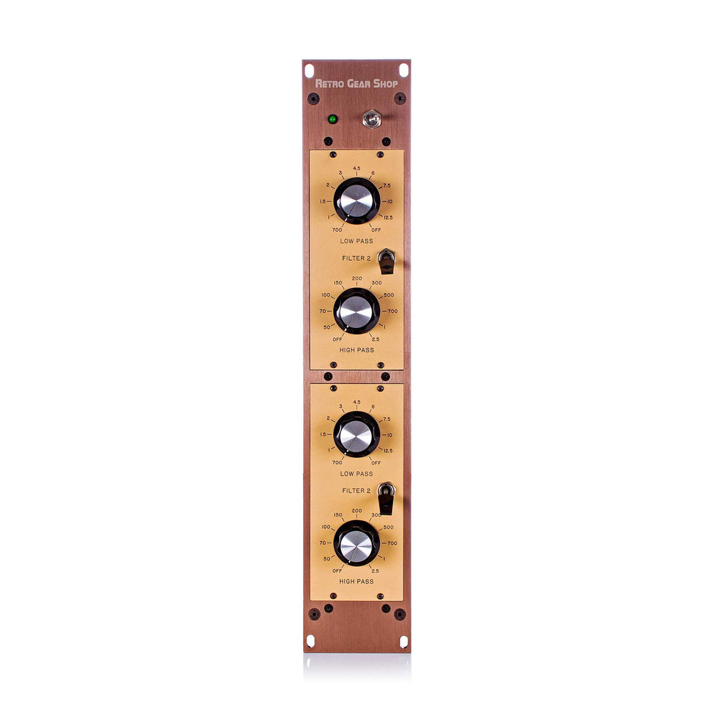 Quad Eight VFX-200A High Pass Low Pass Filter Stereo Pair