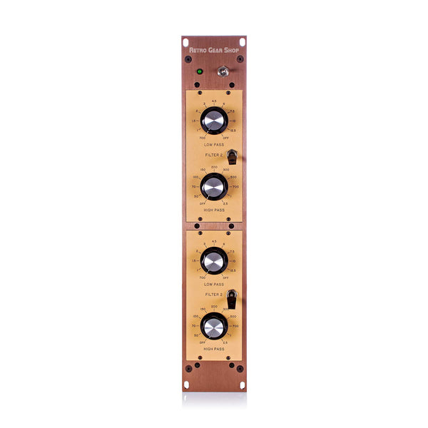 Quad Eight Console VFX-200A Hi-pass Lo-pass Filter Stereo Pair Rare Vintage Analog EQ Equalizer
