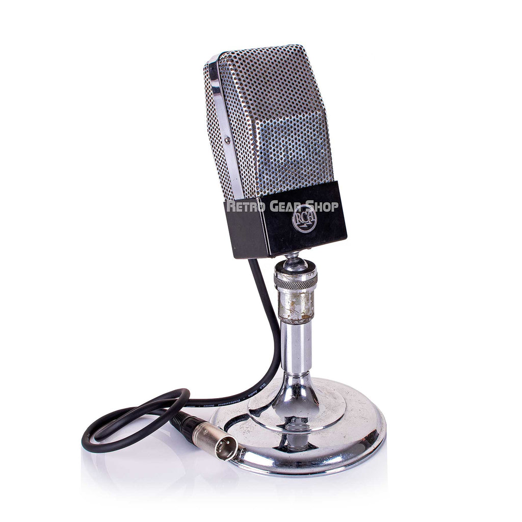 RCA 74B Junior Velocity Ribbon Microphone Serviced Vintage Rare Mic