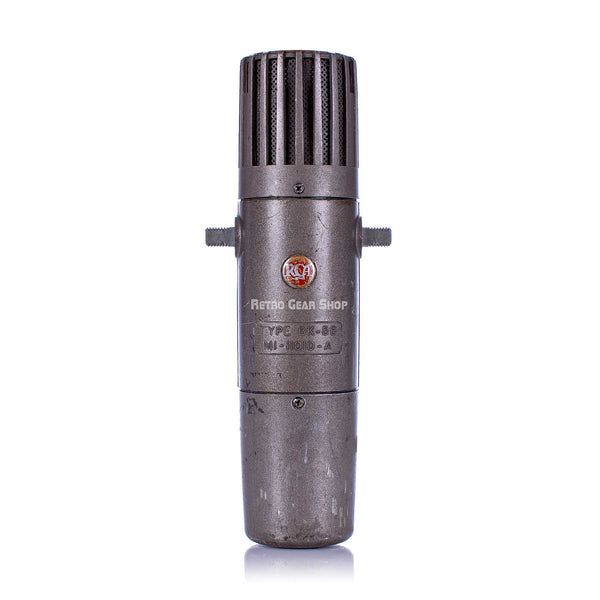 RCA BK-5B M1-11010-A Ribbon Microphone Rare Vintage Mic BK5B + Case