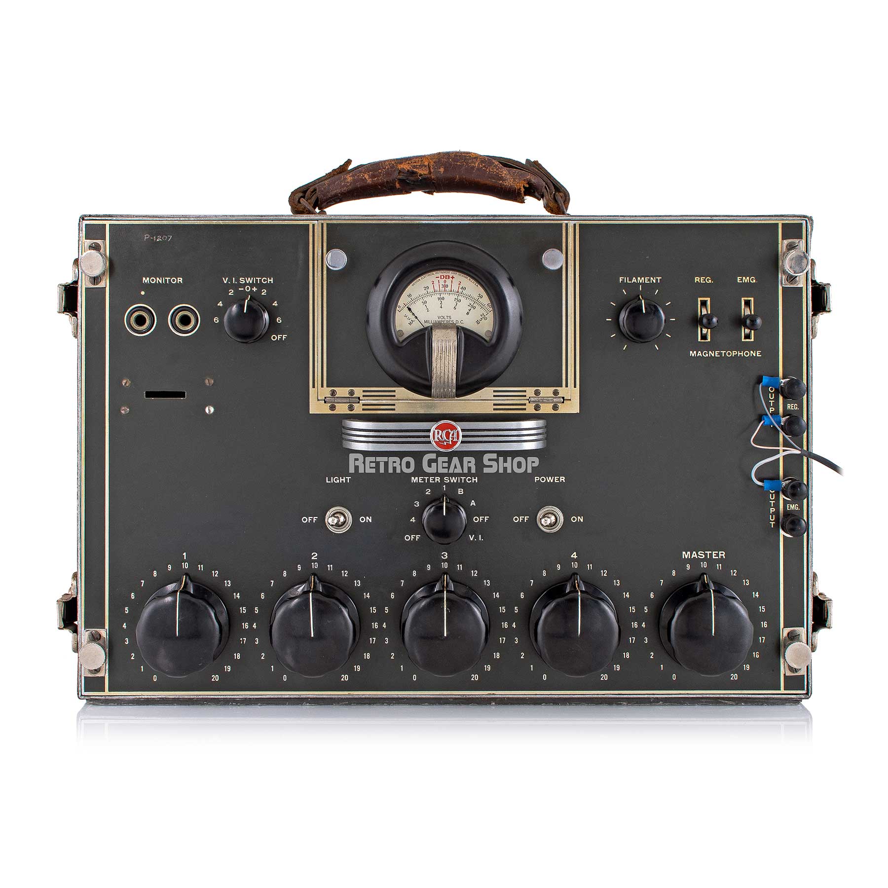 Portable Amplifier OP-5 Preamp Four Channel Mixer – Retro Shop