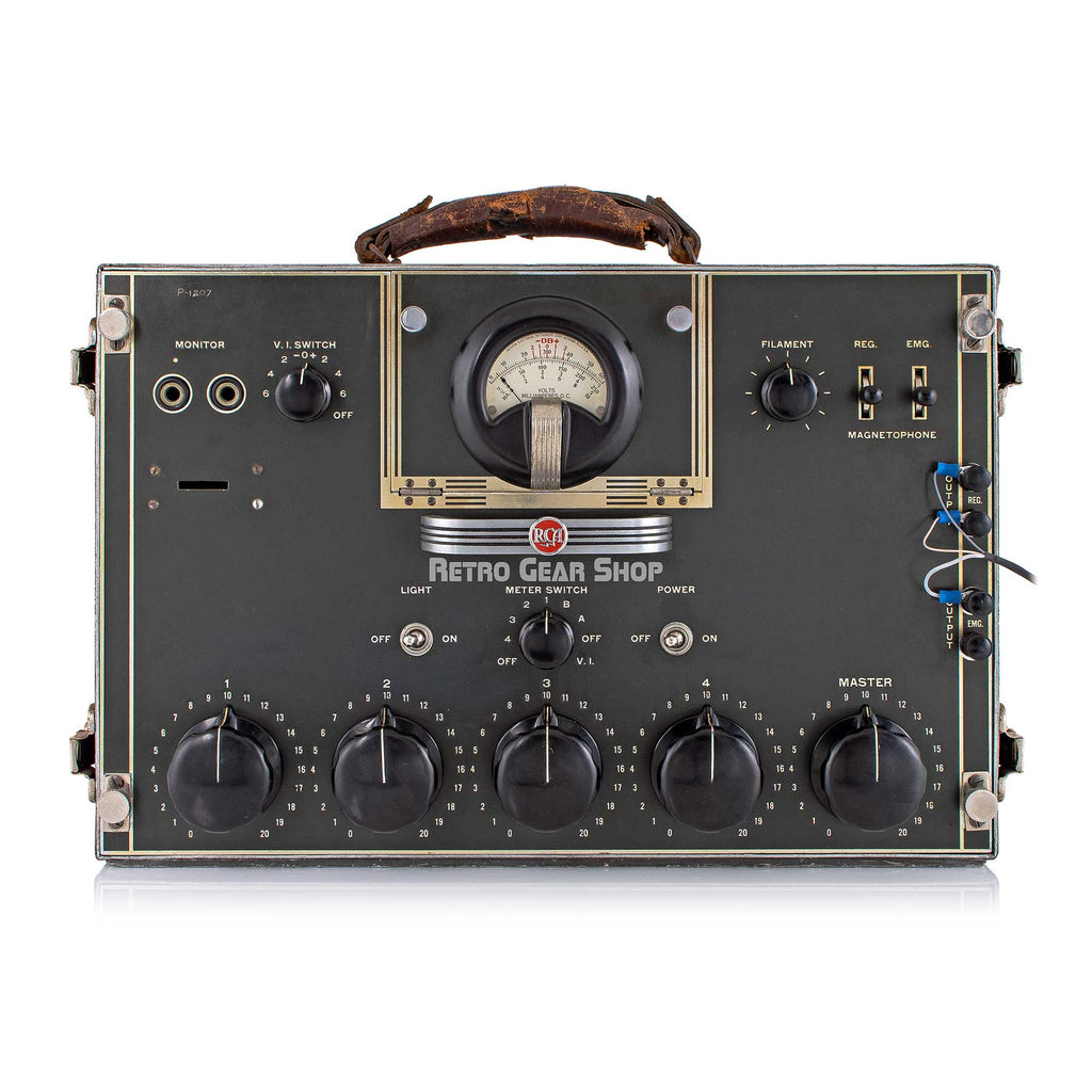 RCA OP-5 Broadcast Tube Amplifier Mic Preamp Mixer Vintage Rare OP5