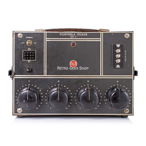 RCA Portable Mixer Amplifier OP-7 Serviced Microphone Preamp OP7 Four Channel Pre Vintage Rare