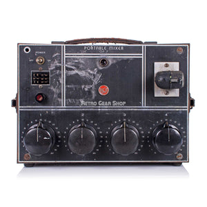 RCA Portable Mixer Amplifier OP-7 Serviced Microphone Preamp OP7 Four Channel Pre Vintage Rare