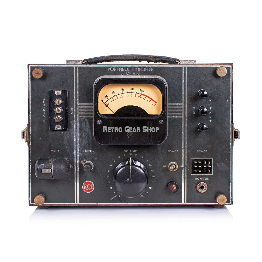 RCA Portable Amplifier OP-6 #C2709