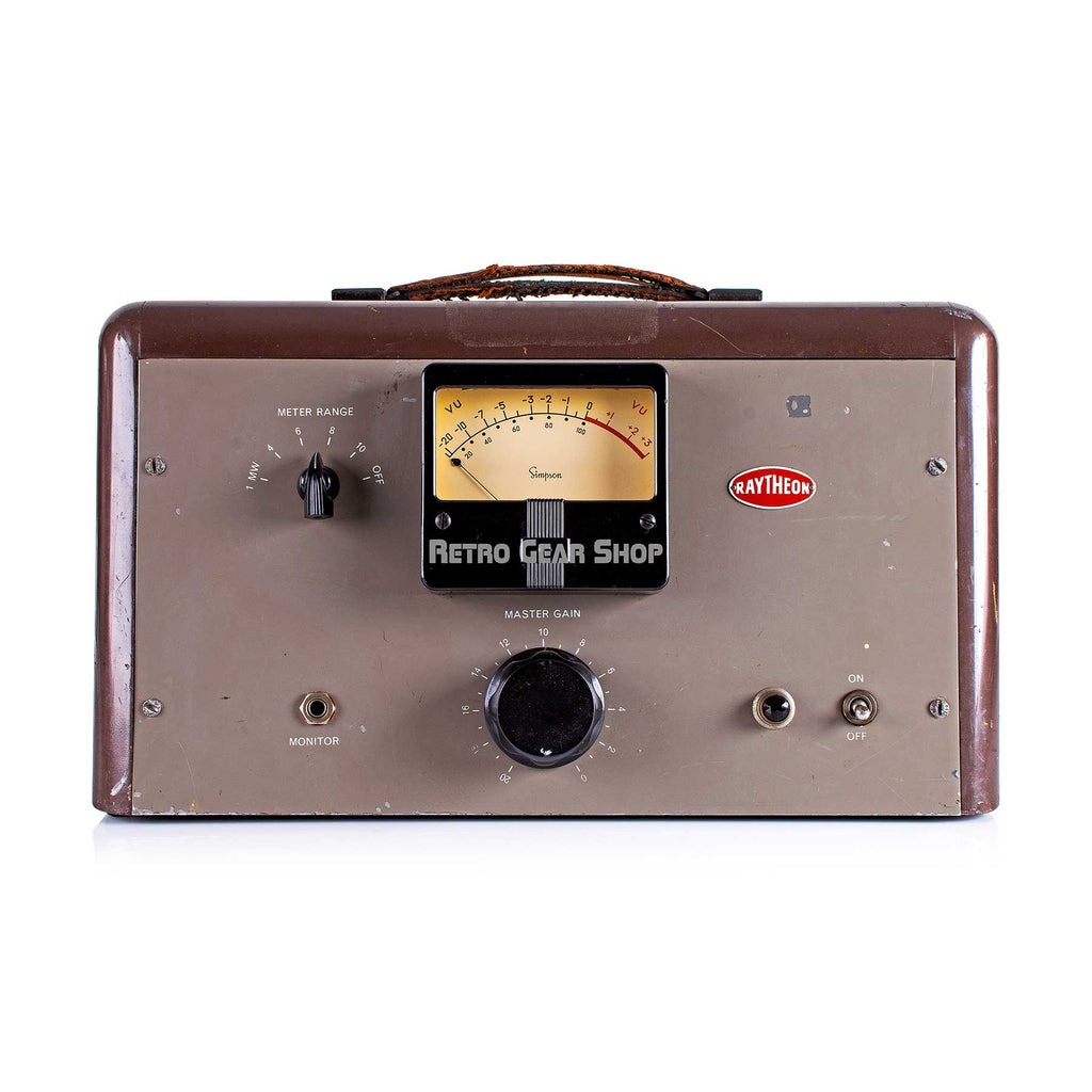 Raytheon RR-10 Rare Vintage Analog Tube Preamp Mic Microphone Amplifier RCA OP-6