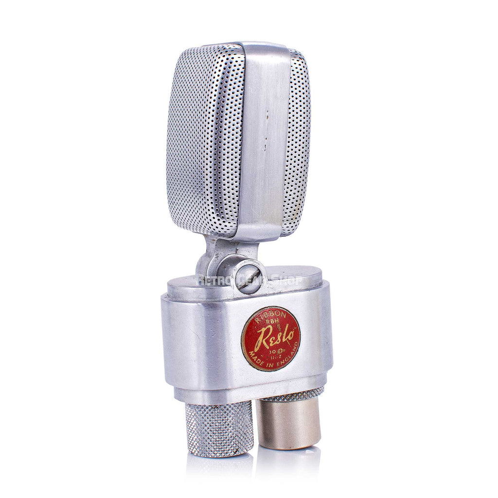 Reslo RBH Red Label Ribbon Microphone Xaudia Restored Vintage Rare