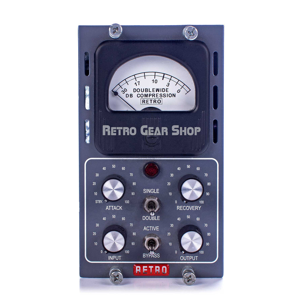 Retro Instruments Doublewide 500 Series Tube Compressor