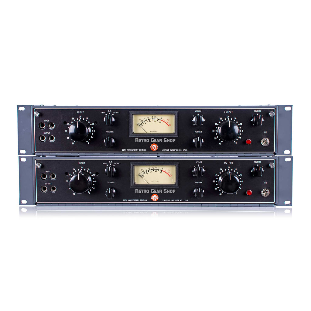 Retro Instruments 175-B Tube Compressor Sequential Stereo Pair