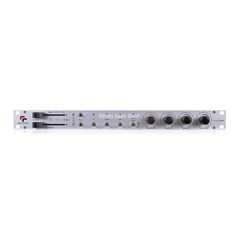 Rockruepel Sidechain One Mono VCA Compressor with Sidechain Filtering