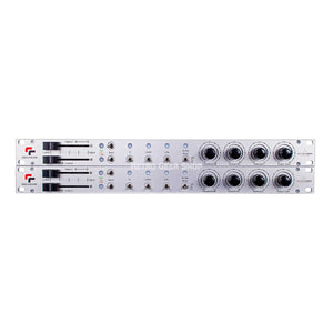 Rockruepel Sidechain One Stereo Pair VCA Compressor with Sidechain Filtering