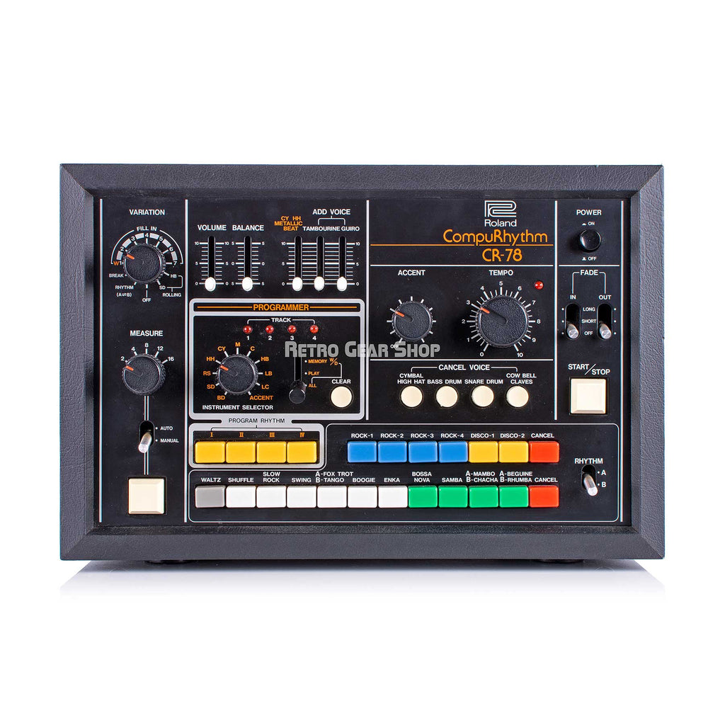 Roland CR-78 CompuRhythm Drum Machine Vintage Rare