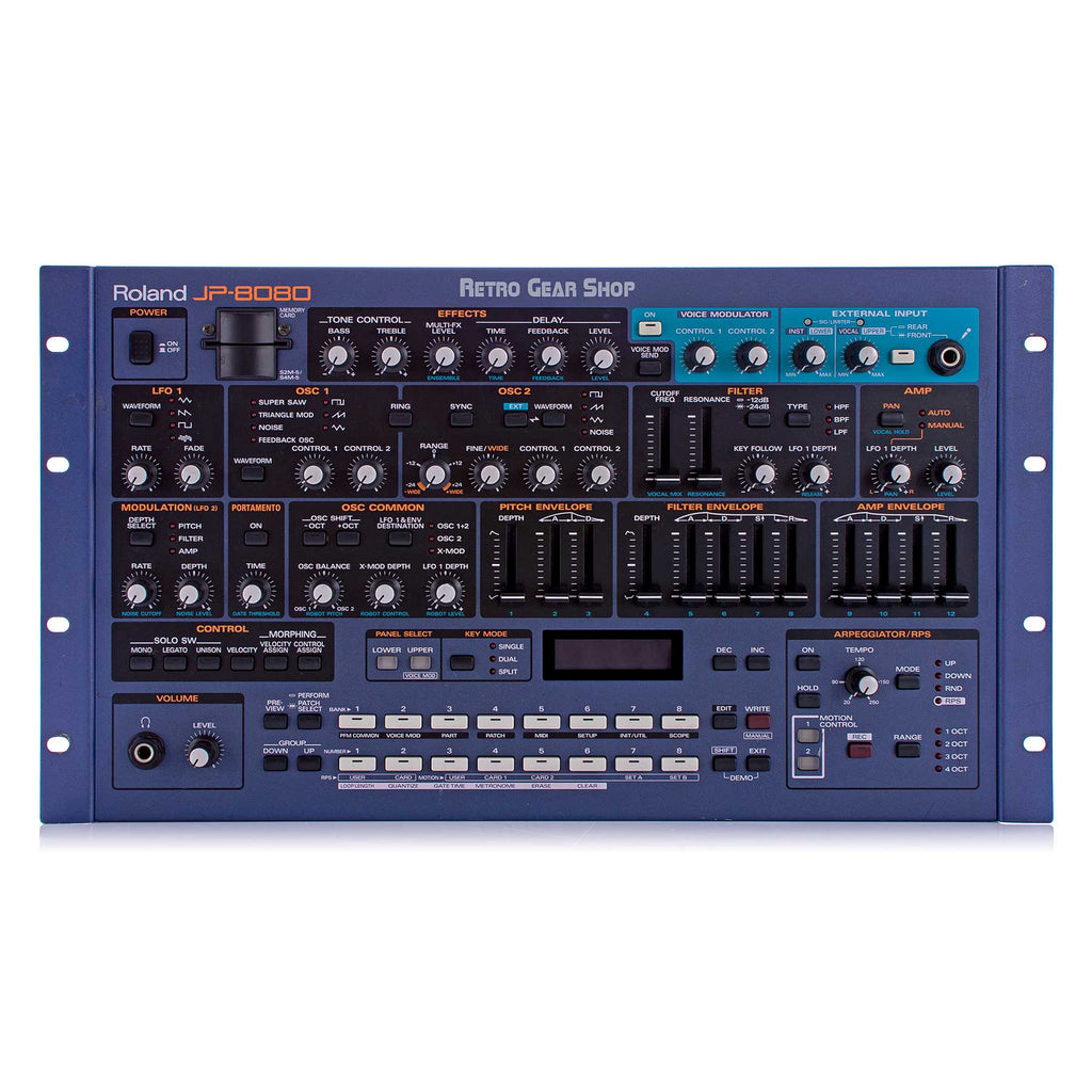 Roland JP-8080 Analog Modelling Synthesizer JP8080 owned by Puff Daddy from Daddy's House
