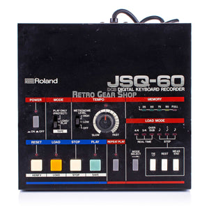 Roland JSQ-60 Digital Keyboard Recorder DCB Polyphonic Sequencer Juno 60 Vintage Rare