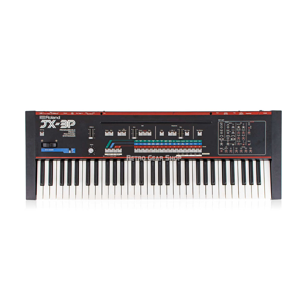 Roland JX-3P Polyphonic Synthesizer Vintage Rare Synth JX3P