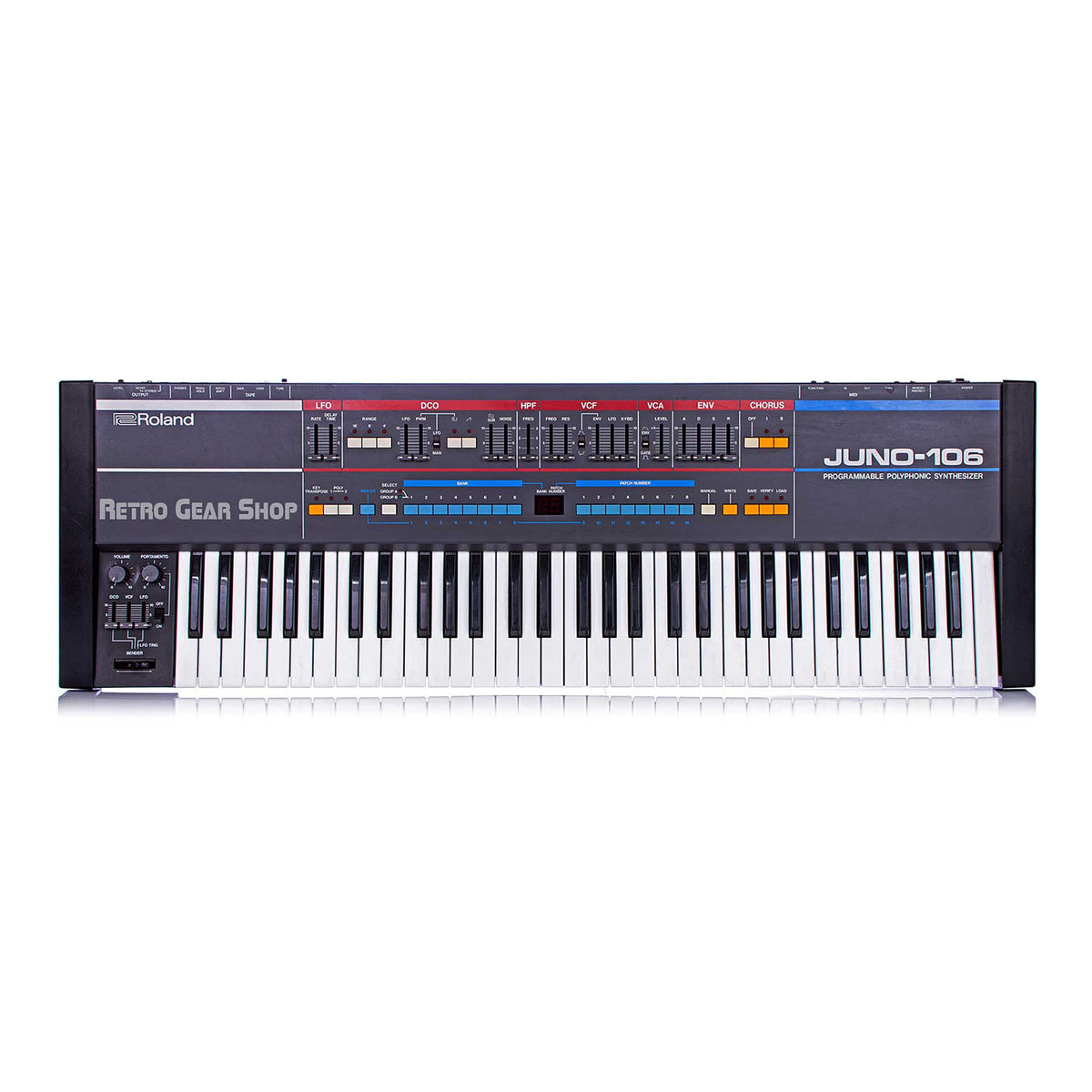 Roland Juno-106 Polyphonic Synthesizer Juno 106 Rare Vintage Synth– Retro  Gear Shop