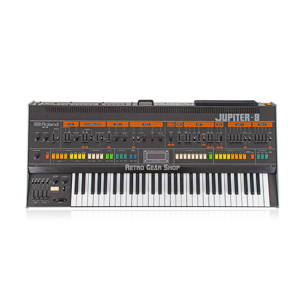Roland Jupiter JP-8 Eight Voice Polyphonic Analog Subtractive Synthesizer Vintage Rare Serviced Synth JP8