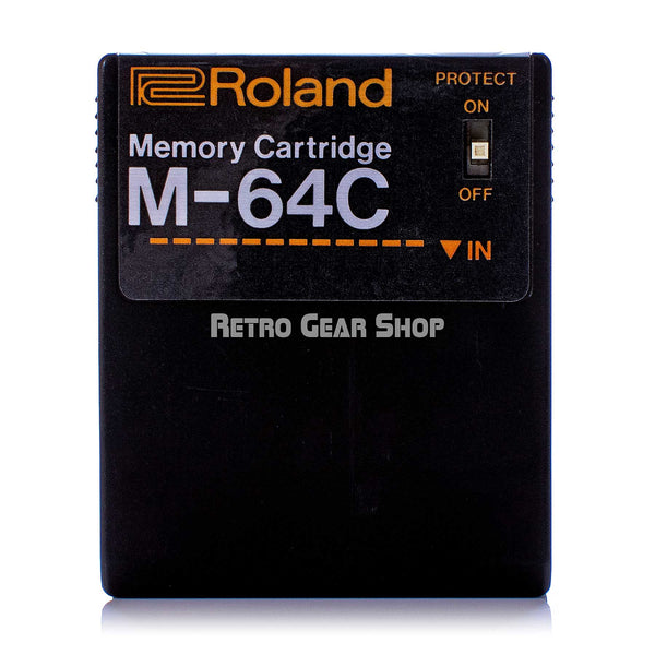 Roland M-64C Memory Cartridge for Vintage Analog Synthesizers Drum Machines