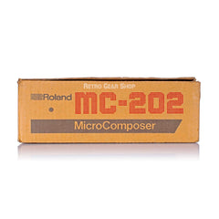 Roland MC-202 Original Box + Tape Cassette + Manuals
