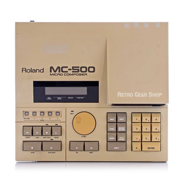 Roland MC-500 Micro Composer Rare Vintage Sequencer + Manual + Disks MC500 Synthesizer