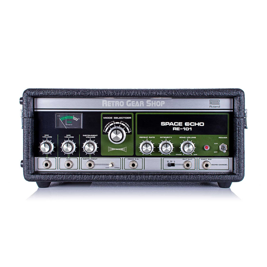 Roland RE-101 Space Echo Tape Delay / Reverb Rare Vintage Effect RE101 Refurbished Serviced