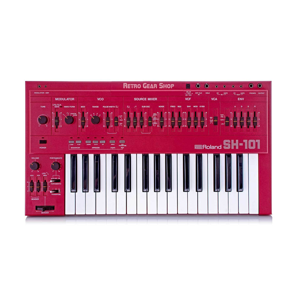 Roland SH-101 Red Serviced
