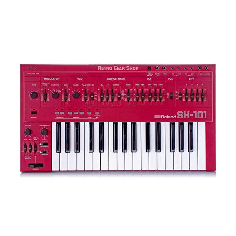 Roland SH-101 Red Serviced