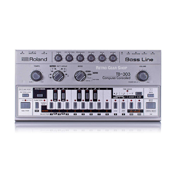 Roland TB-303 TB303 Bassline Rare Vintage Analog Synthesizer Synth Minty with Box