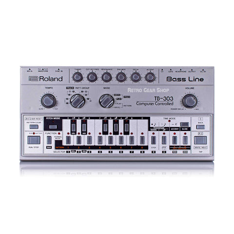Roland TB-303 Minty + Original Bag + Box + Manual
