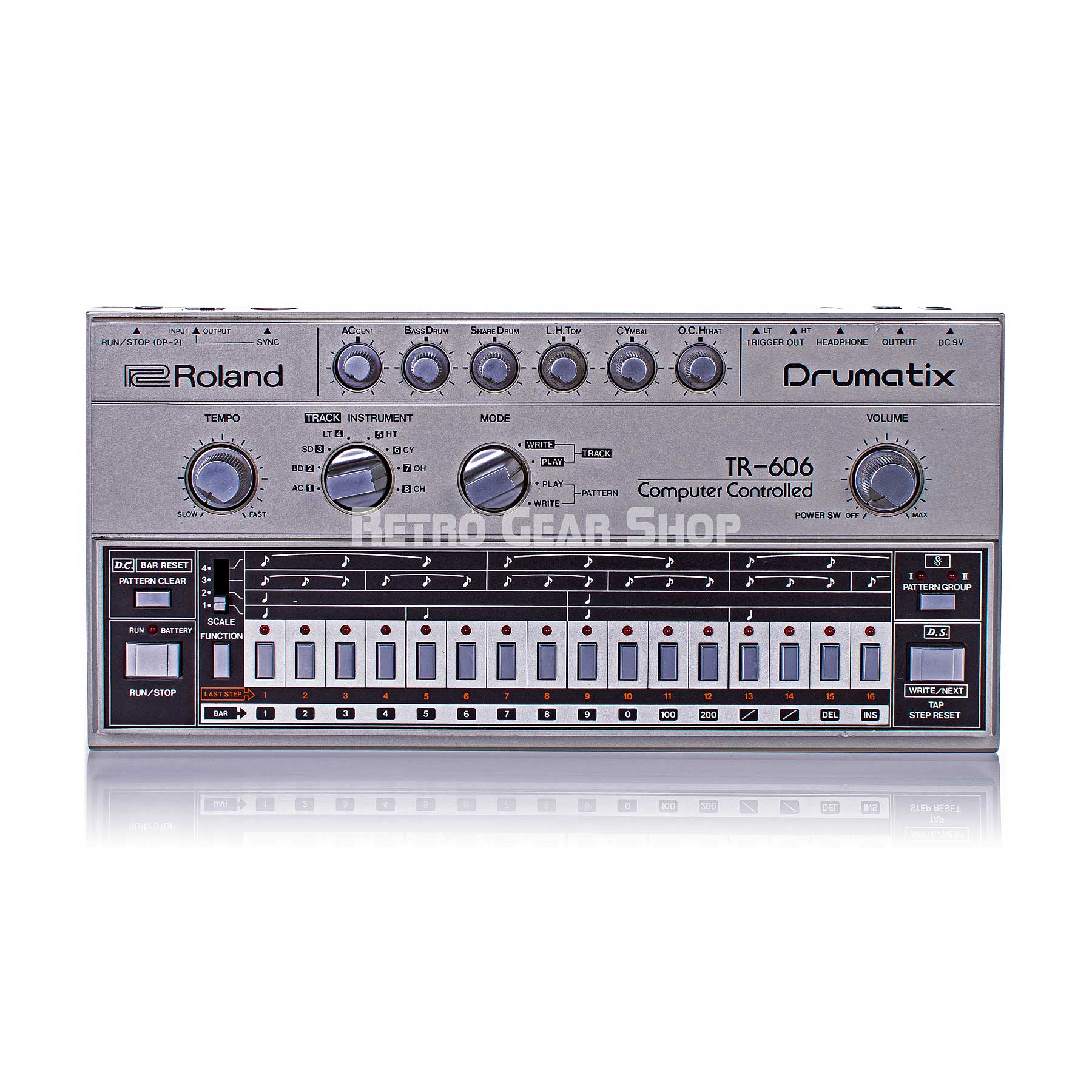 Roland TR-606 Drumatix Rare Vintage Analog Drum Machine + Box