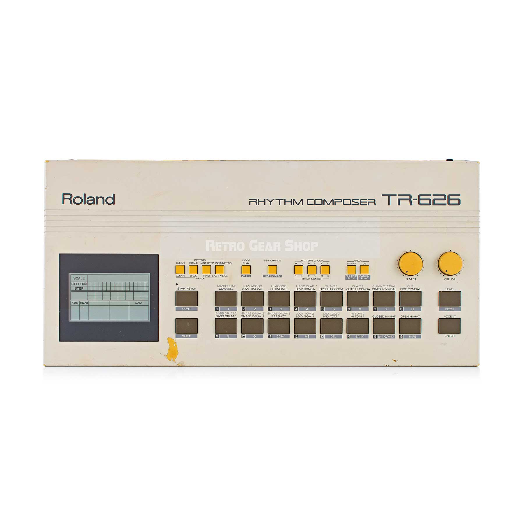 Roland TR-626 Drum Machine Vintage Rare TR626 – Retro Gear Shop