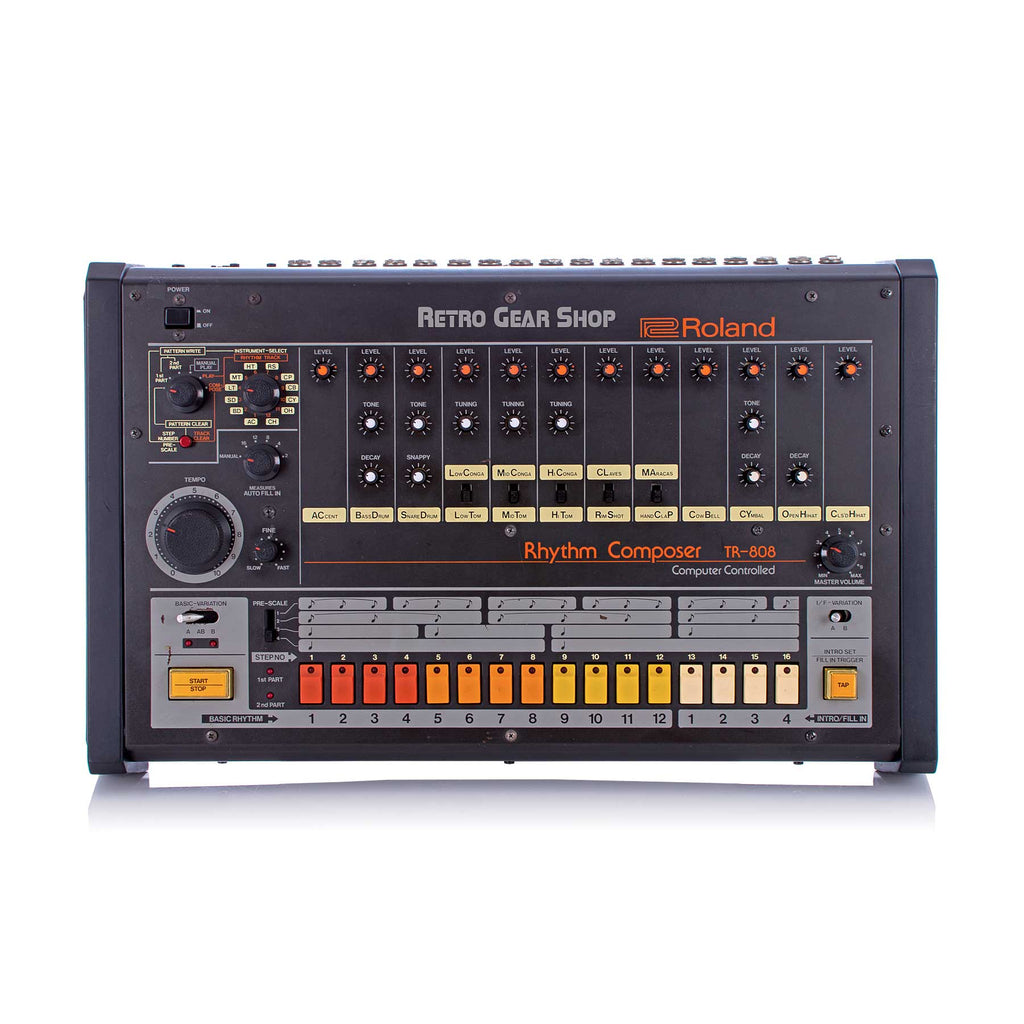 Roland TR-808 Vintage Analog Drum Machine Rare TR808 Serviced