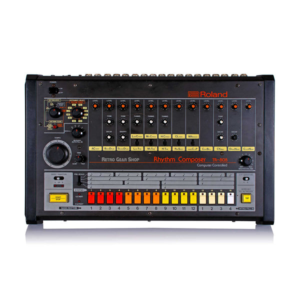 Roland TR-808 TR808 Rare Vintage Analog Drum Machine Synthesizer Serviced