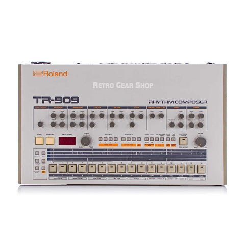 Roland TR-909 Blue LEDs