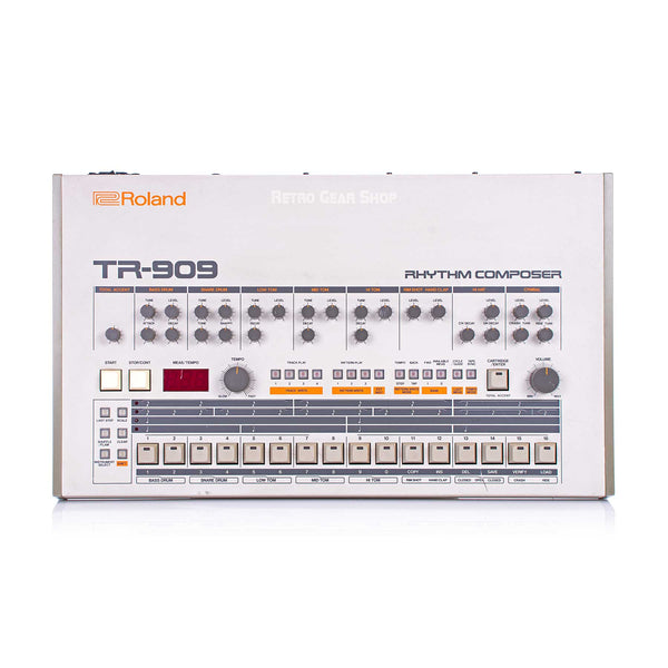 Roland TR-909 Drum Machine Rare Vintage Analog Synthesizer Synth
