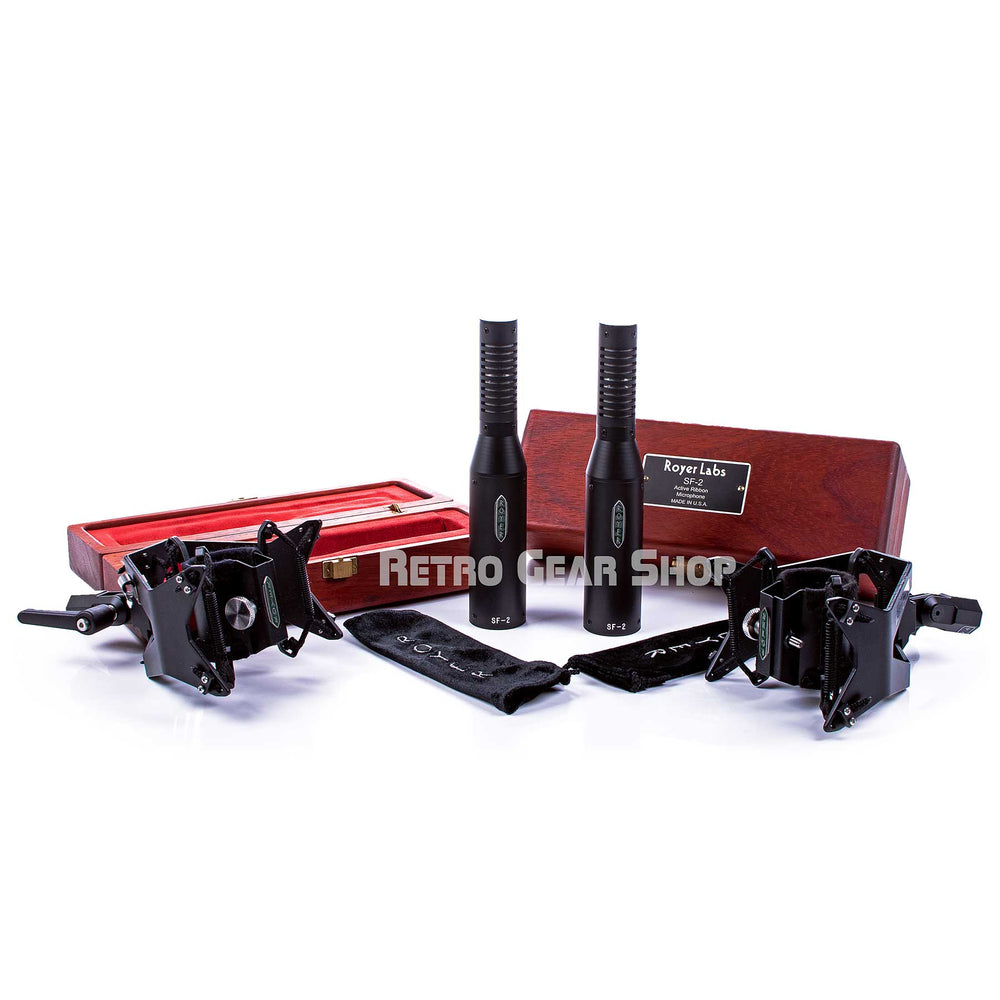 Royer SF-2 Stereo Pair + Upgrades