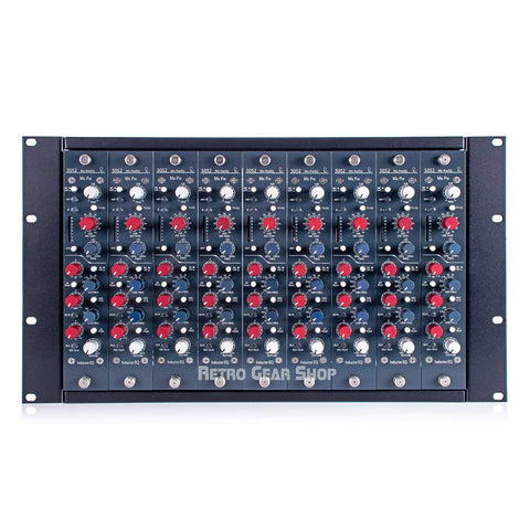 Rupert Neve Designs 9x Shelford 5052 Mic Pre / EQ + 9-Way Rack + 2x PSU
