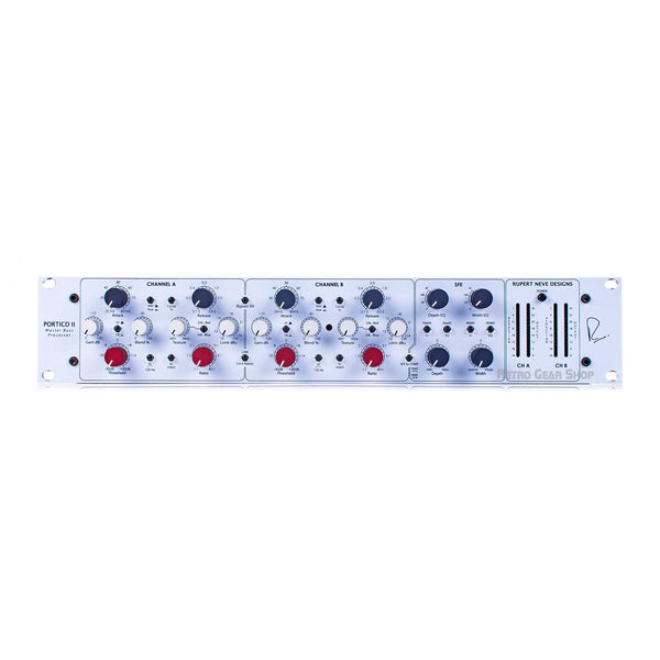 Rupert Neve Designs RND Portico II Master Buss Processor Mastering Compressor Limiter SFE