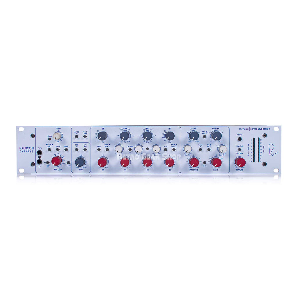 Rupert Neve Designs RND P2CH Portico II Channel Strip Mic Preamp Compressor EQ Texture