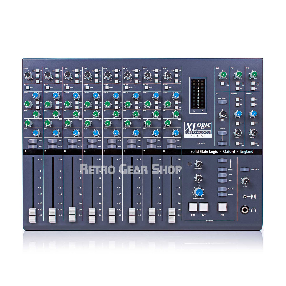 SSL X-Desk Small Format Analog Console Mixer Summing Mixer Solid State ...