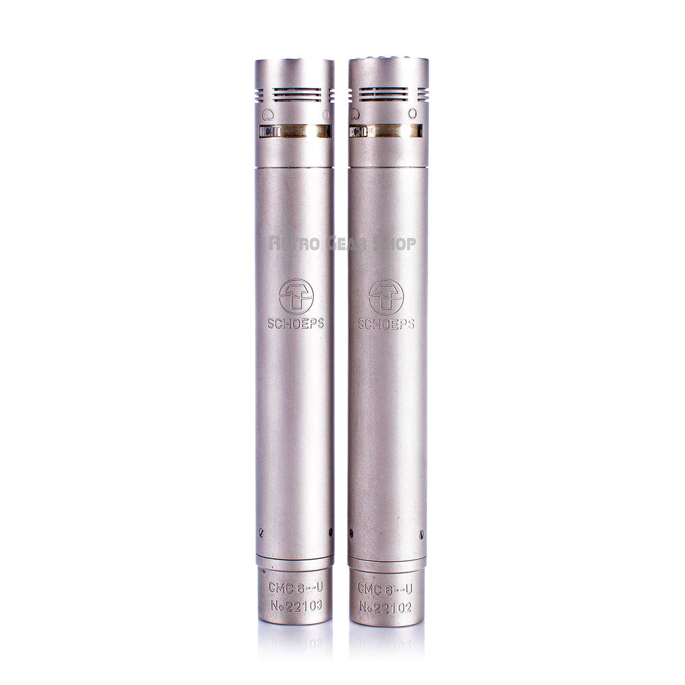 Schoeps CMC6-U Mk5 Stereo Pair Nickel