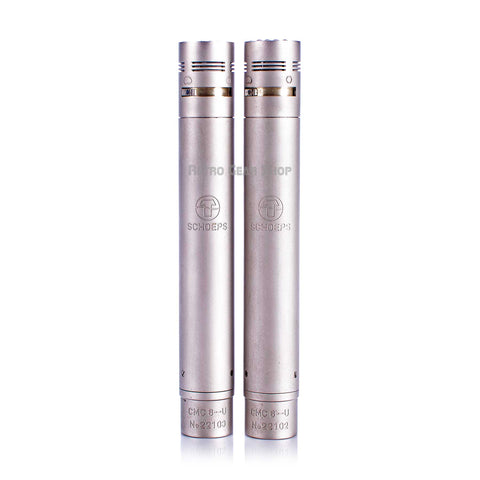 Schoeps CMC6-U Mk5 Stereo Pair Nickel