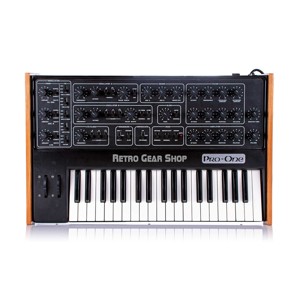 Sequential Circuits Pro One J-Wire Serviced Rare Vintage Analog Synthesizer Mono Synth Keyboard
